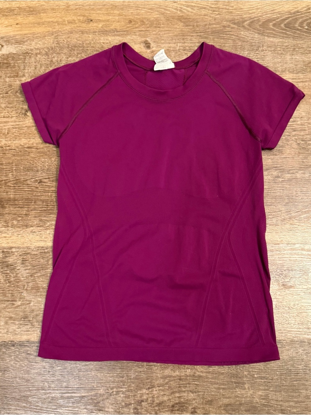 Athleta Short-Sleeve Performance Tee - Plum